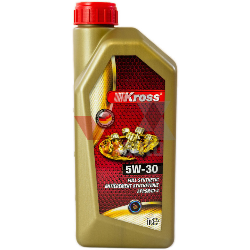 KROSS 5W30  FULL SYNTHETIC API: SP GASOLINE  MOTOR OIL 1L