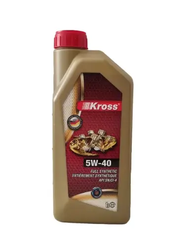 [KROSS007] KROSS 5W40 FULL SYNTHETIC DPF ACEA C3 API SN GASOLINE AND DIESEL MOTOR OIL 1L