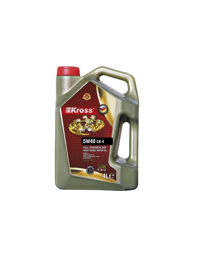[KROSS006]  5W40 FULL SYNTHETIC DPF API CK-4 HEAVY DIESEL MOTOR OIL 