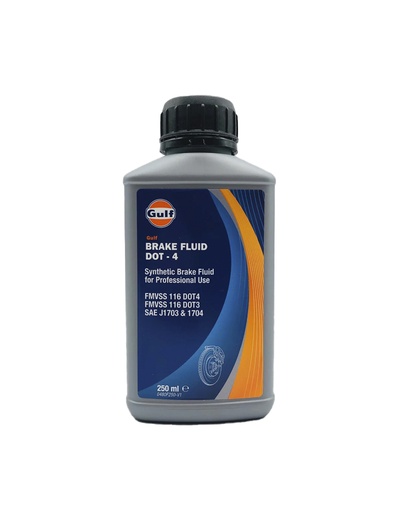[PS0000034] GULF BRAKE FLUID DOT 4.1 12X250ML
